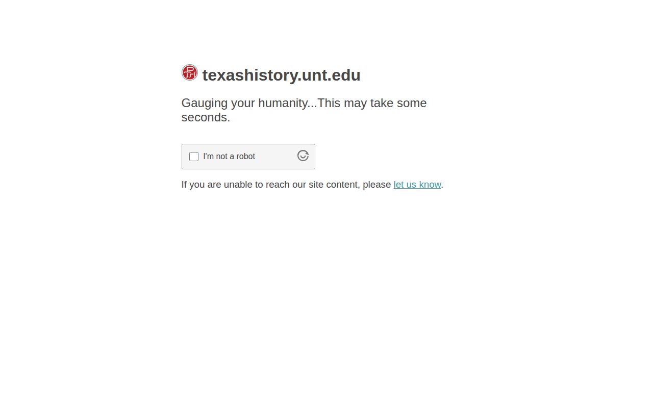Bosque County historical arrest-report page in the Portal to Texas History
